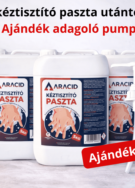 3x Aracid kéztisztító paszta + ajándék - Ipar Market