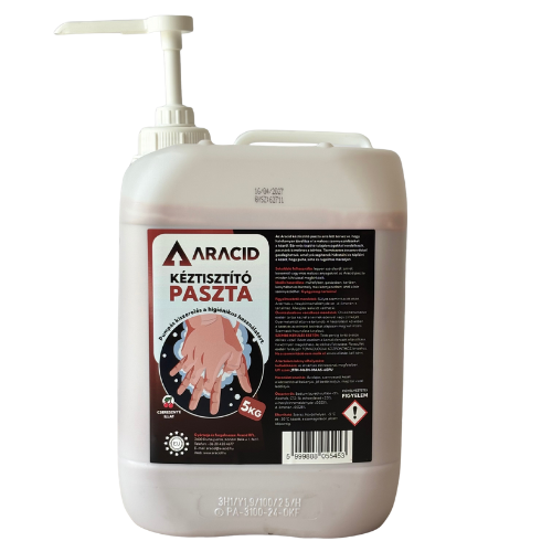 Kéztisztító paszta pumpás kiszerelésben 5kg