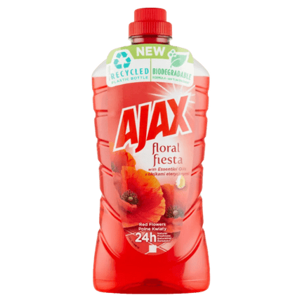 Ajax Floral Fiesta általános tisztítószer Red Flowers 1L - Ipar Market
