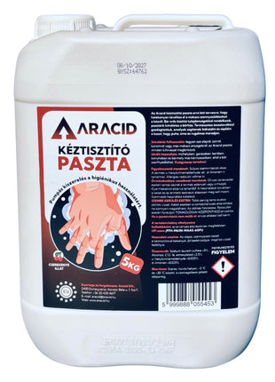 Aracid Ipari Kéztisztító Paszta 5 kg - Utántöltő kanna - Ipar Market