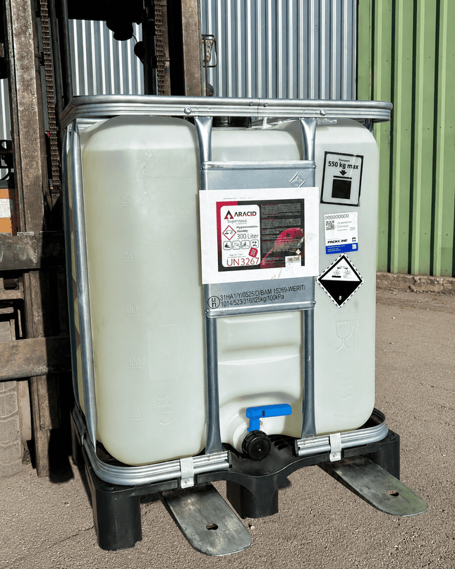 Aracid SUPERNOVA ipari tisztítószer konctentárum - 300 liter IBC - Ipar Market