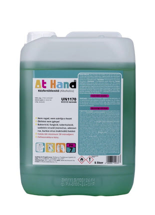 At Hand kézfertőtlenítő 5 liter - ADAGOLÓ UTÁNTÖLTŐ - Aracid