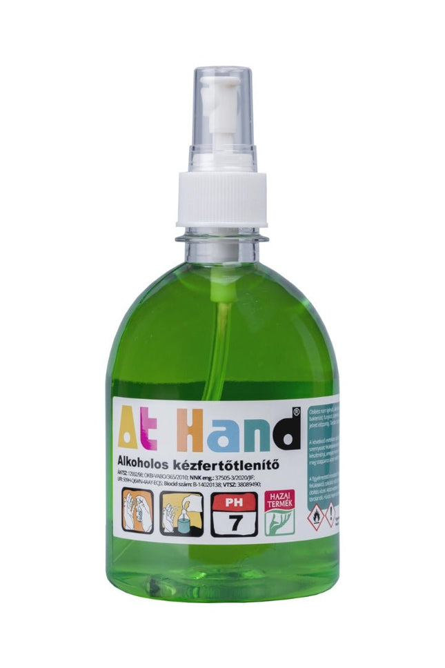 At Hand kézfertőtlenítő (szórófejes) 500 ml - Ipar Market