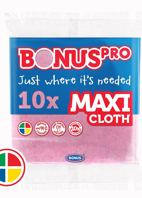 BonusPRO MAXI Általános törlőkendő 10db HoReCa - HACCP - Ipar Market