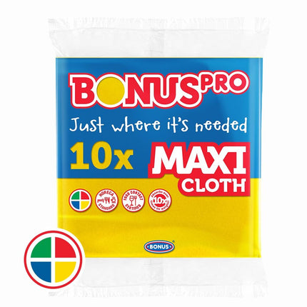 BonusPRO MAXI Általános törlőkendő 10db HoReCa - HACCP - Ipar Market