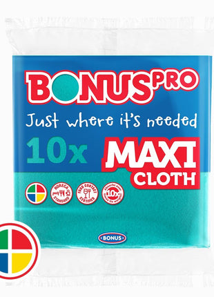 BonusPRO MAXI Általános törlőkendő 10db HoReCa - HACCP - Ipar Market
