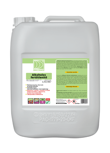 Brilliance® Alkoholos fertőtlenítő 20 liter - Aracid