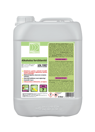 Brilliance® Alkoholos fertőtlenítő 5 liter - Aracid