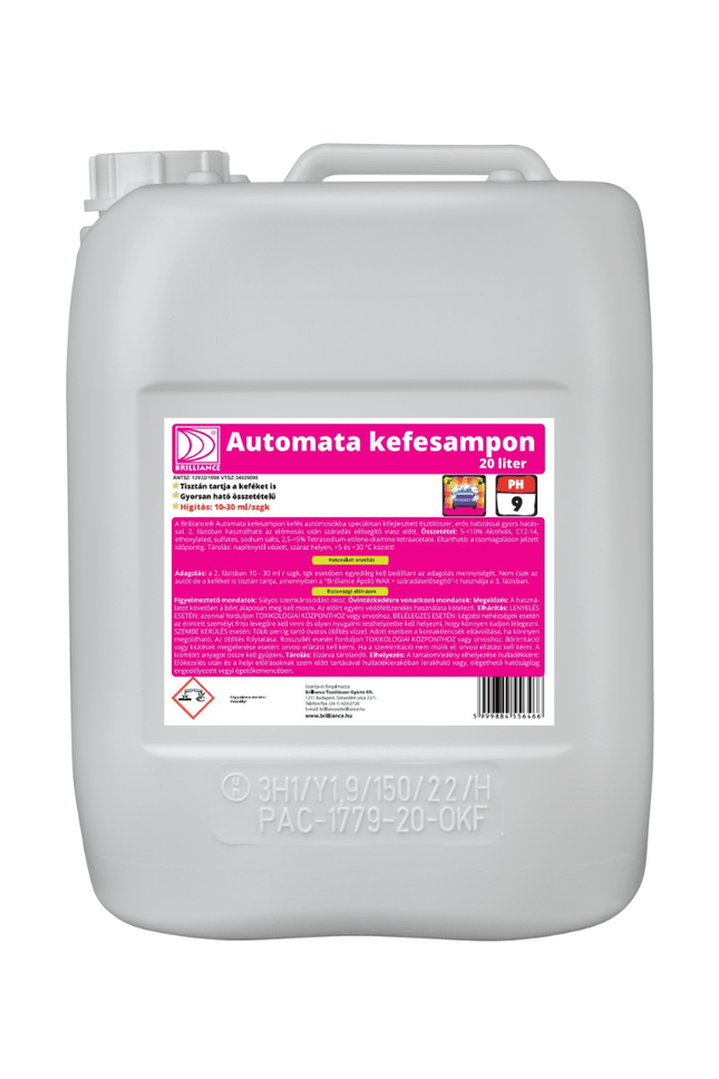 Brilliance® Automata kefesampon 20 liter - Ipar Market