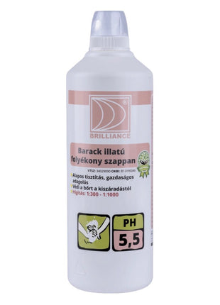 Brilliance® Barack illatú folyékony szappan 1 liter - Ipar Market