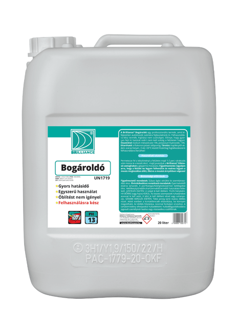 Brilliance® Bogároldó 20 liter - Ipar Market