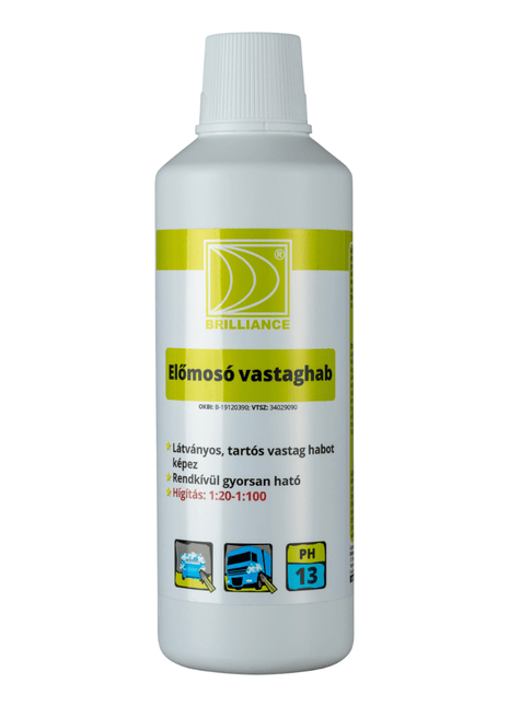 Brilliance® Előmosó vastaghab 1 liter - Ipar Market