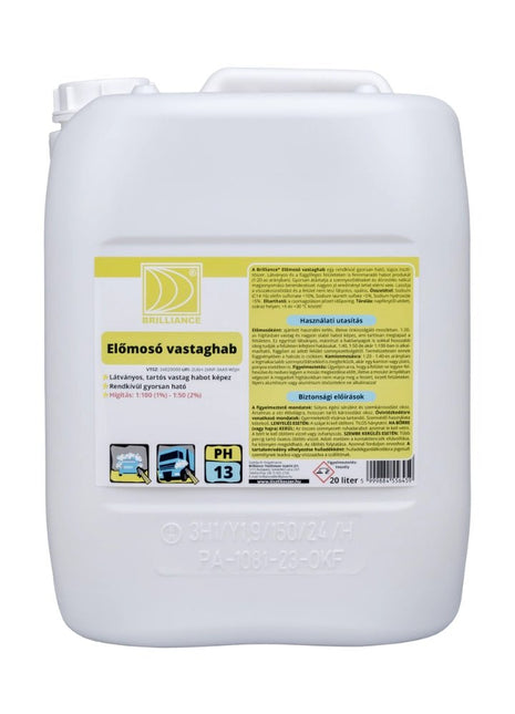 Brilliance® Előmosó vastaghab 20 liter - Ipar Market