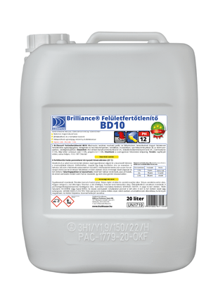 Brilliance® Felületfertőtlenítő BD10 - 20 liter - Ipar Market
