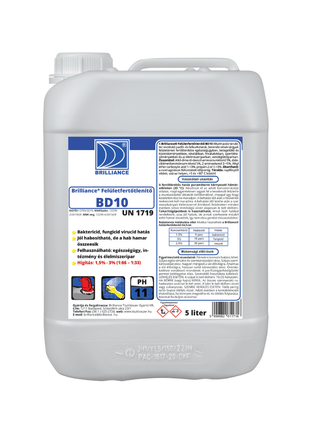 Brilliance® Felületfertőtlenítő BD10 - 5 liter - Ipar Market