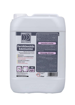 Brilliance® Fertőtlenítős kéztisztító 5 liter - Ipar Market