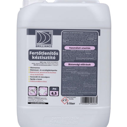 Brilliance® Fertőtlenítős kéztisztító 5 liter - Ipar Market