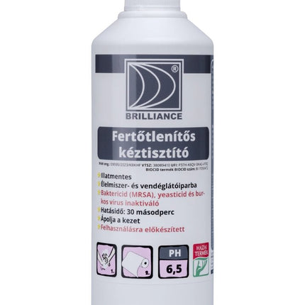 Brilliance® Fertőtlenítős kéztisztító 1 liter - Aracid