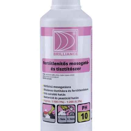 Brilliance® Fertőtlenítős mosogató - és tisztítószer 1 liter - Aracid