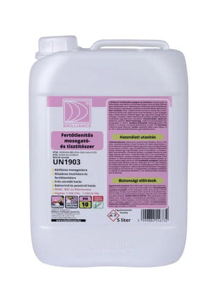 Brilliance® Fertőtlenítős mosogató - és tisztítószer 5 liter - Ipar Market
