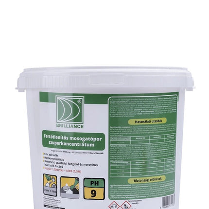 Brilliance® Fertőtlenítős mosogatópor szuperkoncentrátum 5 kg - Ipar Market