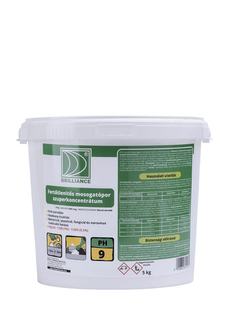 Brilliance® Fertőtlenítős mosogatópor szuperkoncentrátum 5 kg - Ipar Market