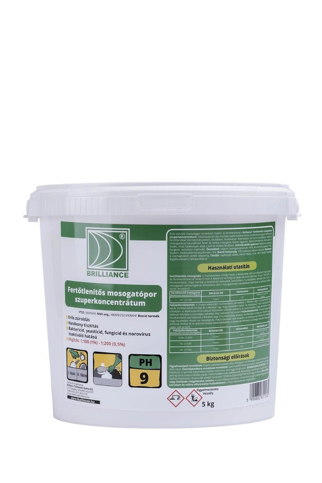 Brilliance® Fertőtlenítős mosogatópor szuperkoncentrátum 5 kg - Ipar Market