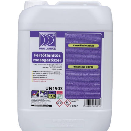 Brilliance® Fertőtlenítős mosogatószer 5 liter - Aracid