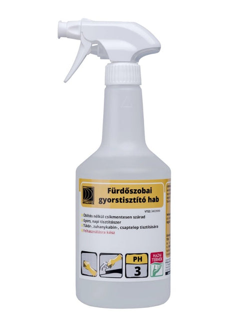 Brilliance® Fürdőszobai gyorstisztító hab 0,75 liter - Ipar Market