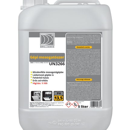 Brilliance® Gépi mosogatószer 5 liter - Aracid