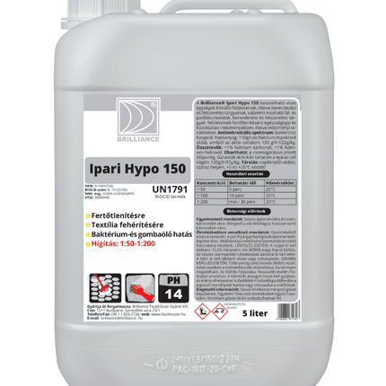 Brilliance® Ipari Hypo 5 liter - Aracid