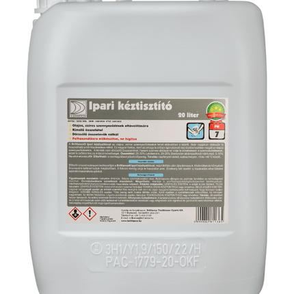 Brilliance® Ipari kéztisztító 20 liter - Ipar Market