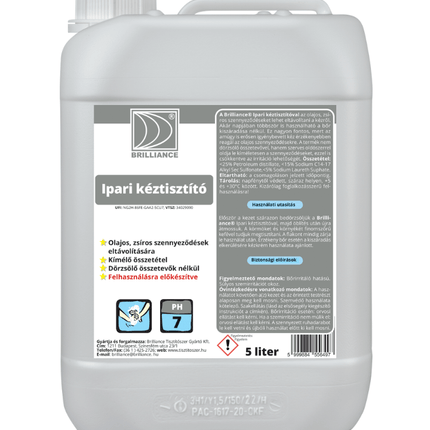 Brilliance® Ipari kéztisztító 5 liter - Aracid