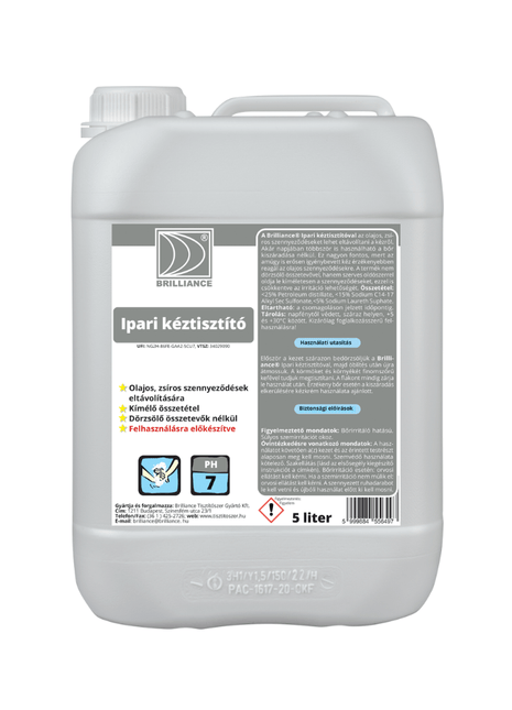 Brilliance® Ipari kéztisztító 5 liter - Aracid