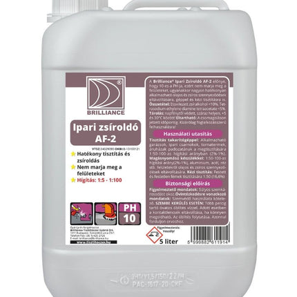 Brilliance® Ipari zsíroldó AF - 2 5 liter - Ipar Market