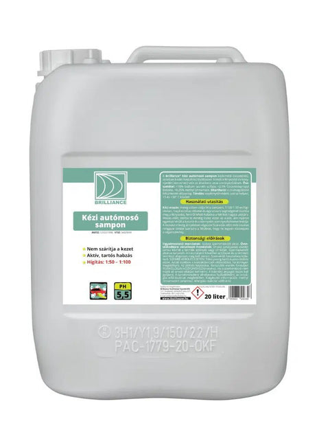 Brilliance® Kézi autómosó sampon 20 liter - Ipar Market
