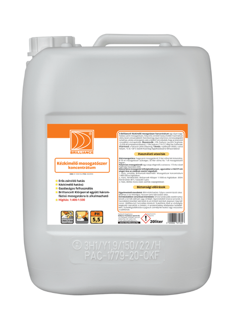 Brilliance® Kézkímélő mosogatószer koncentrátum 20 liter - Aracid