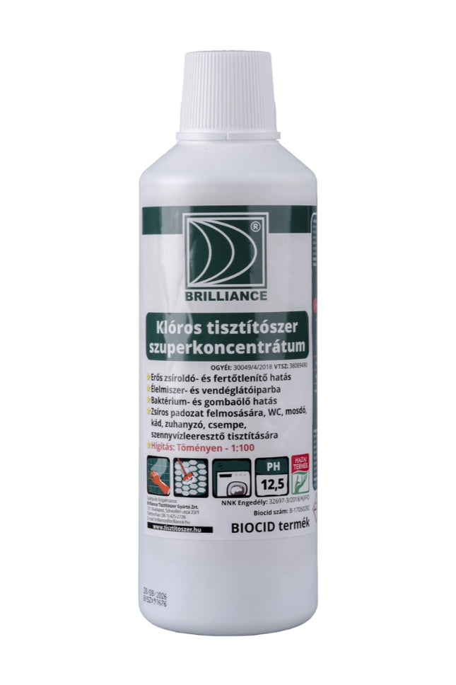 Brilliance® Klóros tisztítószer szuperkoncentrátum 1 liter