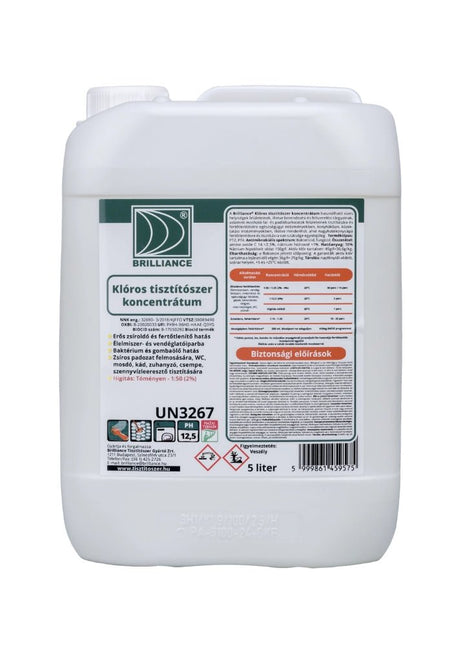 Brilliance® Klóros tisztítószer koncentrátum 5 liter - Ipar Market