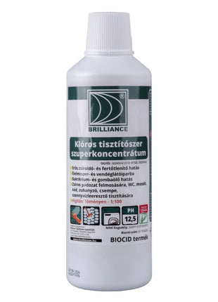 Brilliance® Klóros tisztítószer szuperkoncentrátum 1 liter - Ipar Market