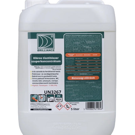 Brilliance® Klóros tisztítószer szuperkoncentrátum 5 liter - Ipar Market