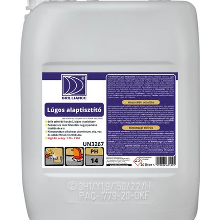 Brilliance® Lúgos alaptisztító 20 liter - Ipar Market