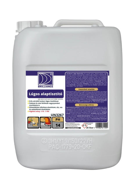 Brilliance® Lúgos alaptisztító 20 liter - Ipar Market