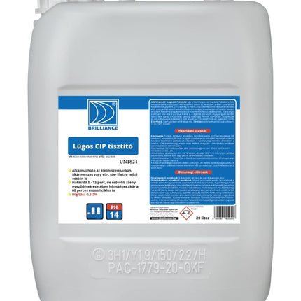 Brilliance® Lúgos CIP tisztító 20 liter