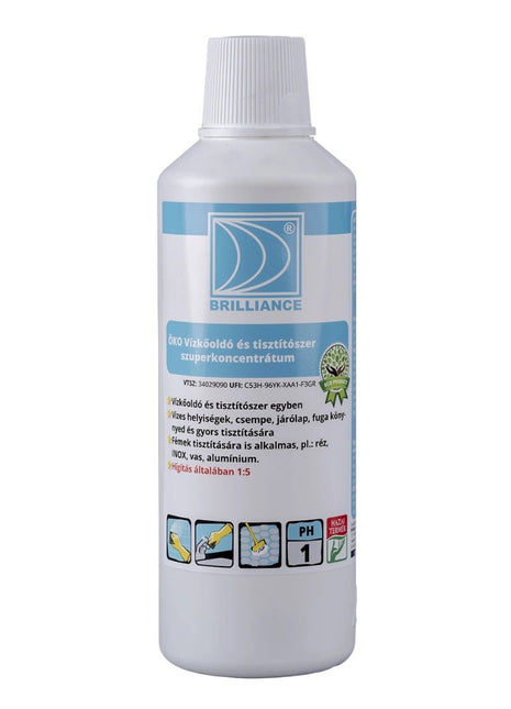 Brilliance® ÖKO Vízkőoldó és tisztítószer szuperkoncentrátum 1 liter - Ipar Market