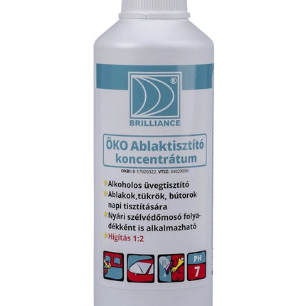 Brilliance® ÖKO Ablaktisztító koncentrátum 1 liter - Aracid