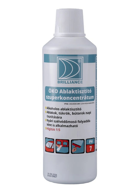 Brilliance® ÖKO Ablaktisztító szuperkoncentrátum 1 liter - Aracid