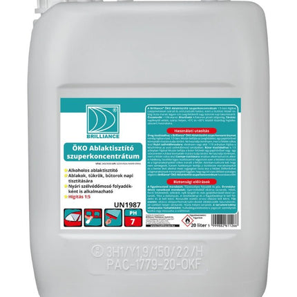 Brilliance® ÖKO Ablaktisztító szuperkoncentrátum 20 liter - Aracid