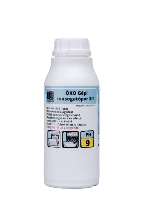 Brilliance® ÖKO Gépi mosogatópor 3 az 1 - ben 880 gramm - Ipar Market