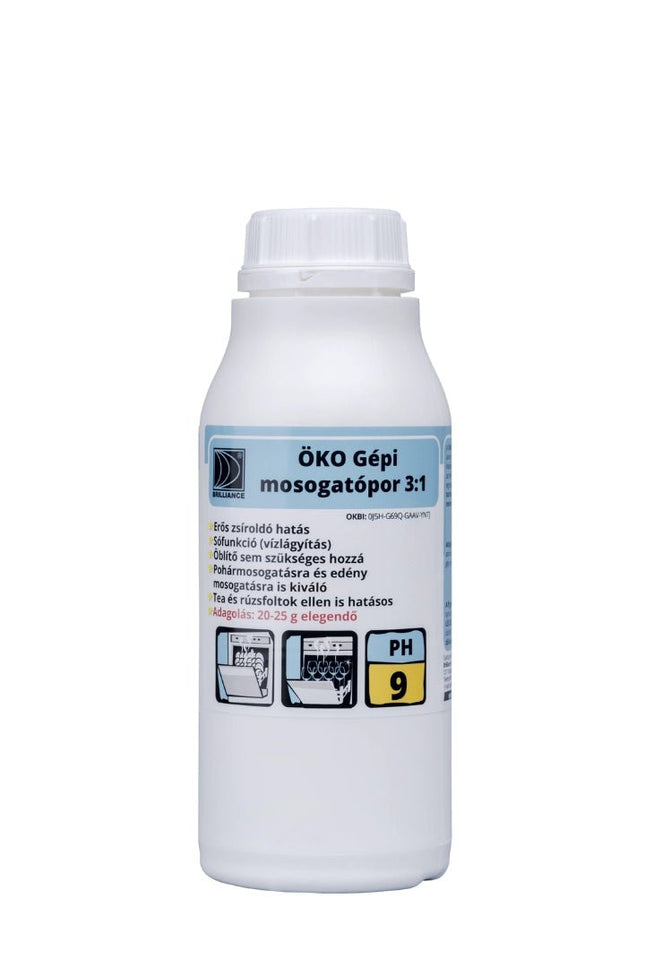 Brilliance® ÖKO Gépi mosogatópor 3 az 1 - ben 880 gramm - Ipar Market